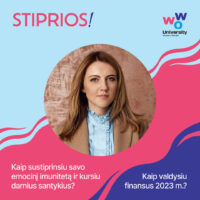 Stiprios! Finansinio ir emocinio stabilumo kursas