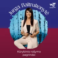 Jurga Baltrukonytė <b>„Kūrybinio rašymo pagrindai”</b><br> <br> Online paskaita