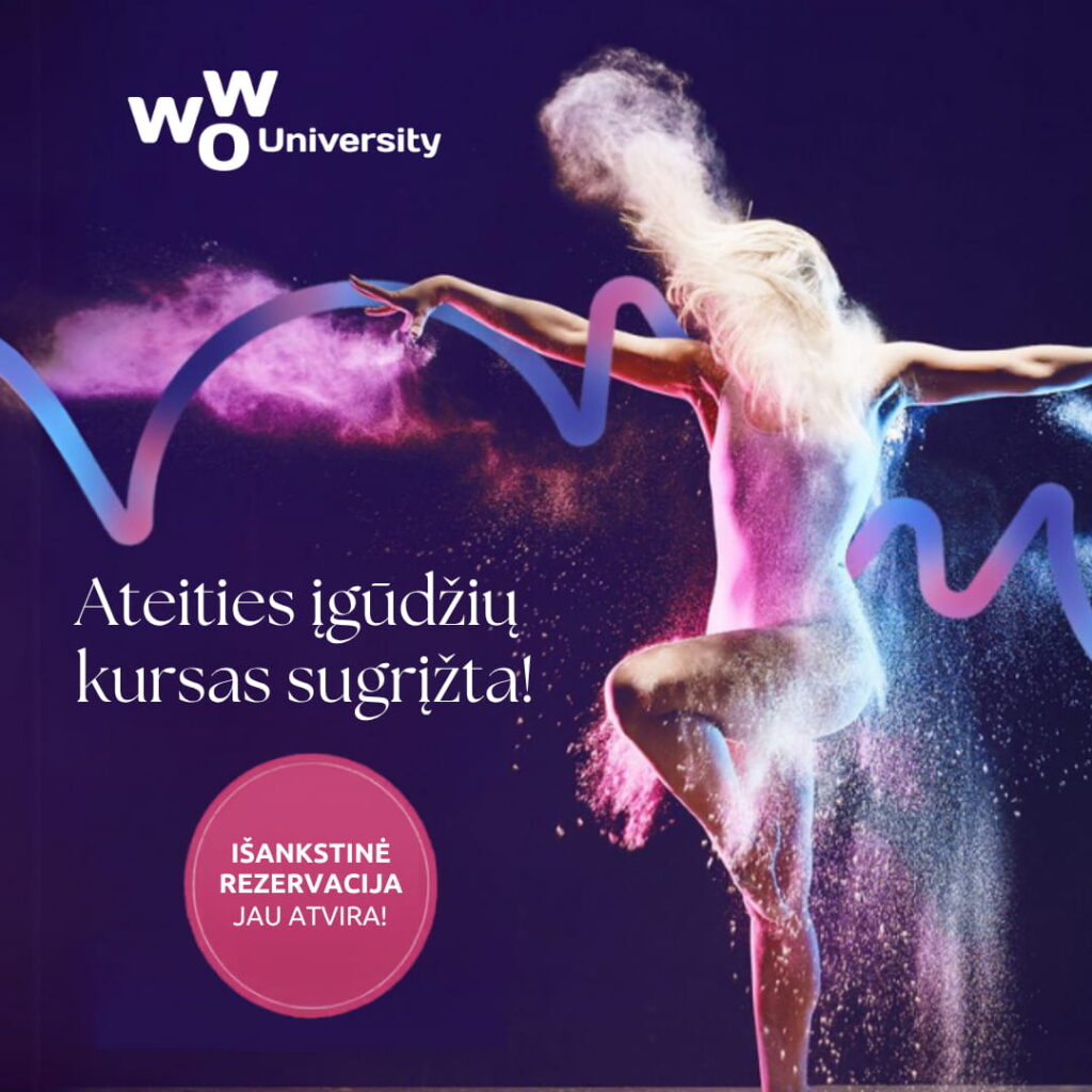 Ateities įgūdžių kursas – išankstinė rezervacija